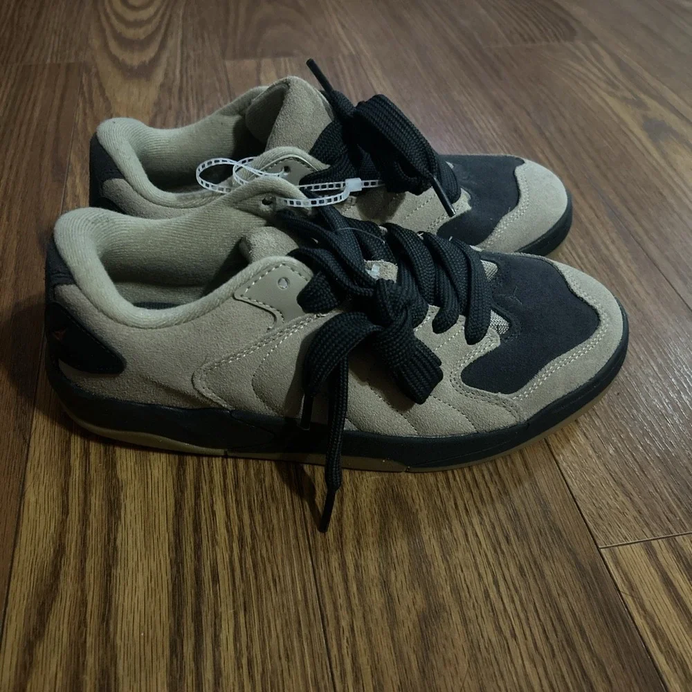 NWOT Jordan Session Low Top Sneakers Shoes Khaki Anthra IB3731-200 Men's Size 9